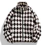 Harlow Checkered Fleece Jacket