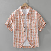 Camden Cotton Plaid Shirt