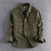 Clinton Cotton Button-Up Shirt
