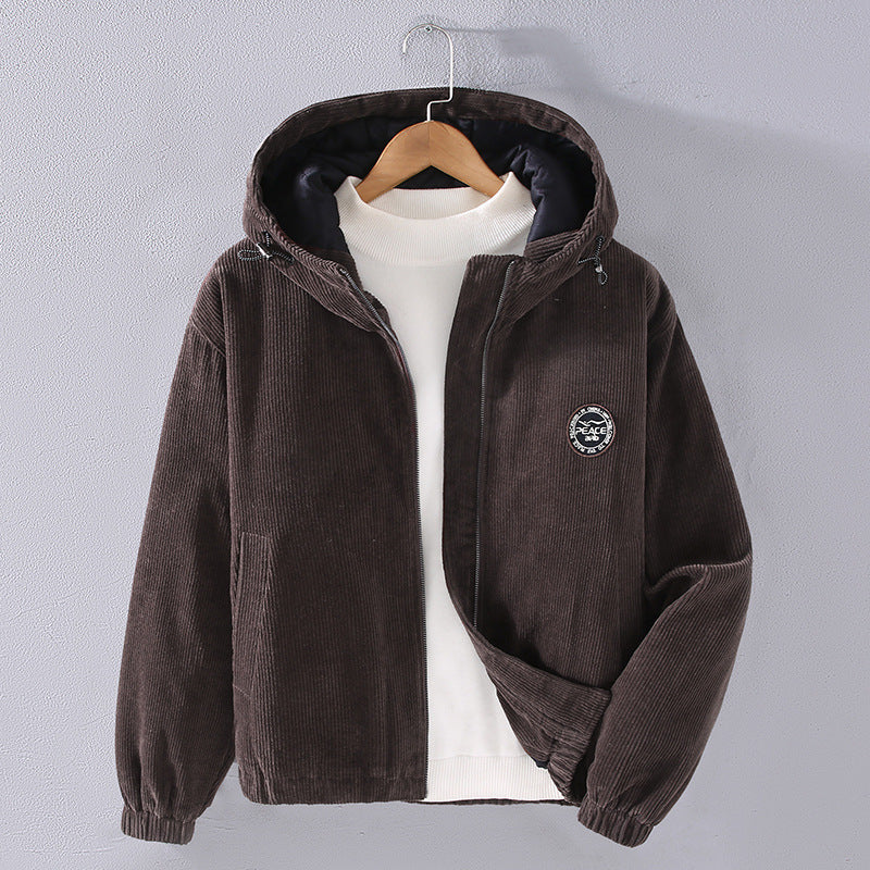 Rodrigo Corduroy Hooded Jacket