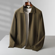 Marquez Wool Zip Cardigan