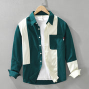 Lyndon Cotton Colorblock Shirt