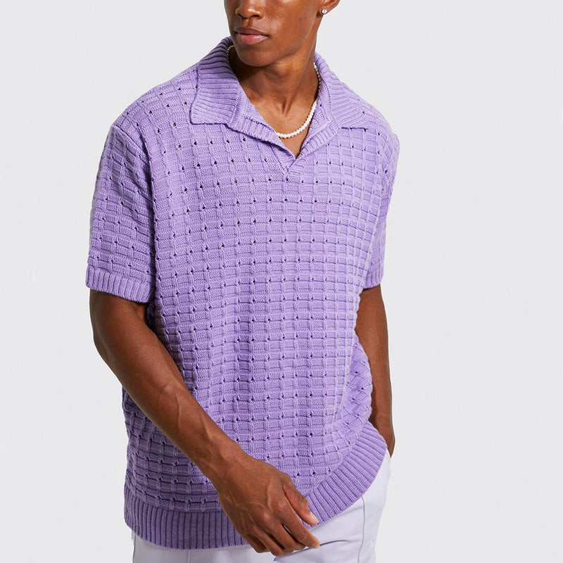 Miles Textured Polo Shirt