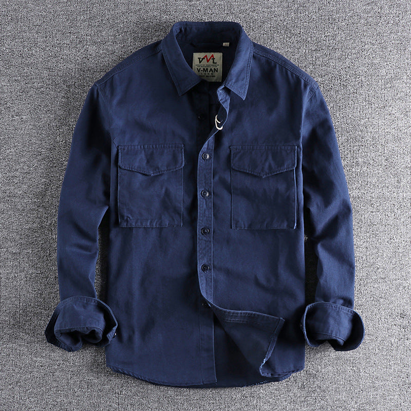 Clinton Cotton Button-Up Shirt