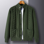 Hartley Cable-Knit Cardigan