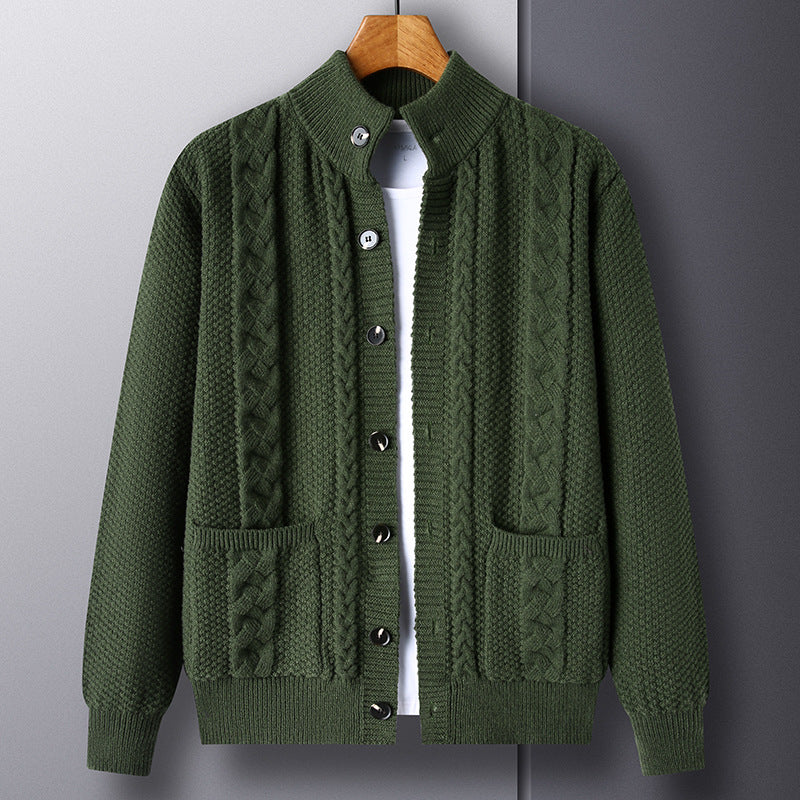 Hartley Cable-Knit Cardigan