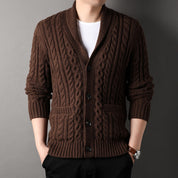 Weston Cable-Knit Cardigan