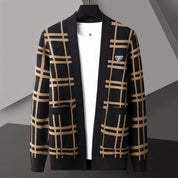 Asher Windowpane Cardigan