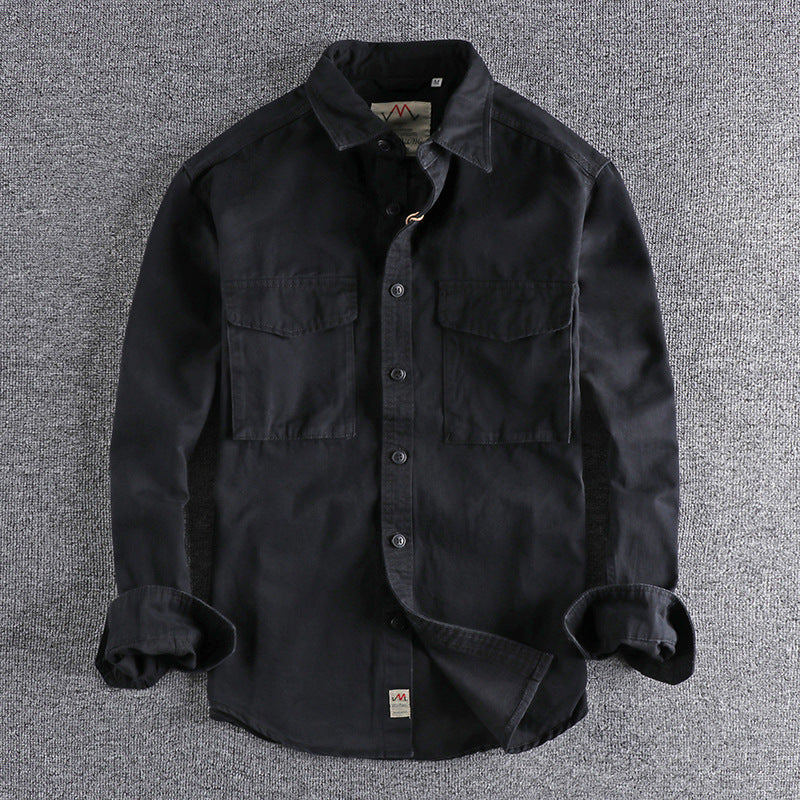 Clinton Cotton Button-Up Shirt