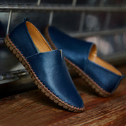 Bianco Slip-On Loafers