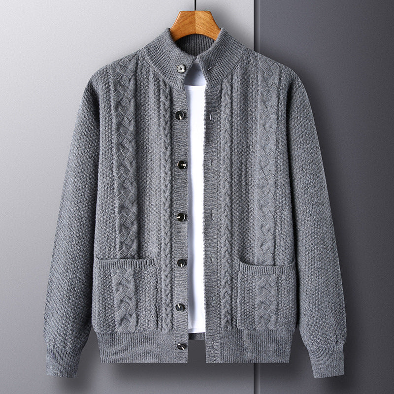 Hartley Cable-Knit Cardigan