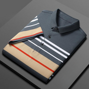 Stratford Striped Cotton Polo