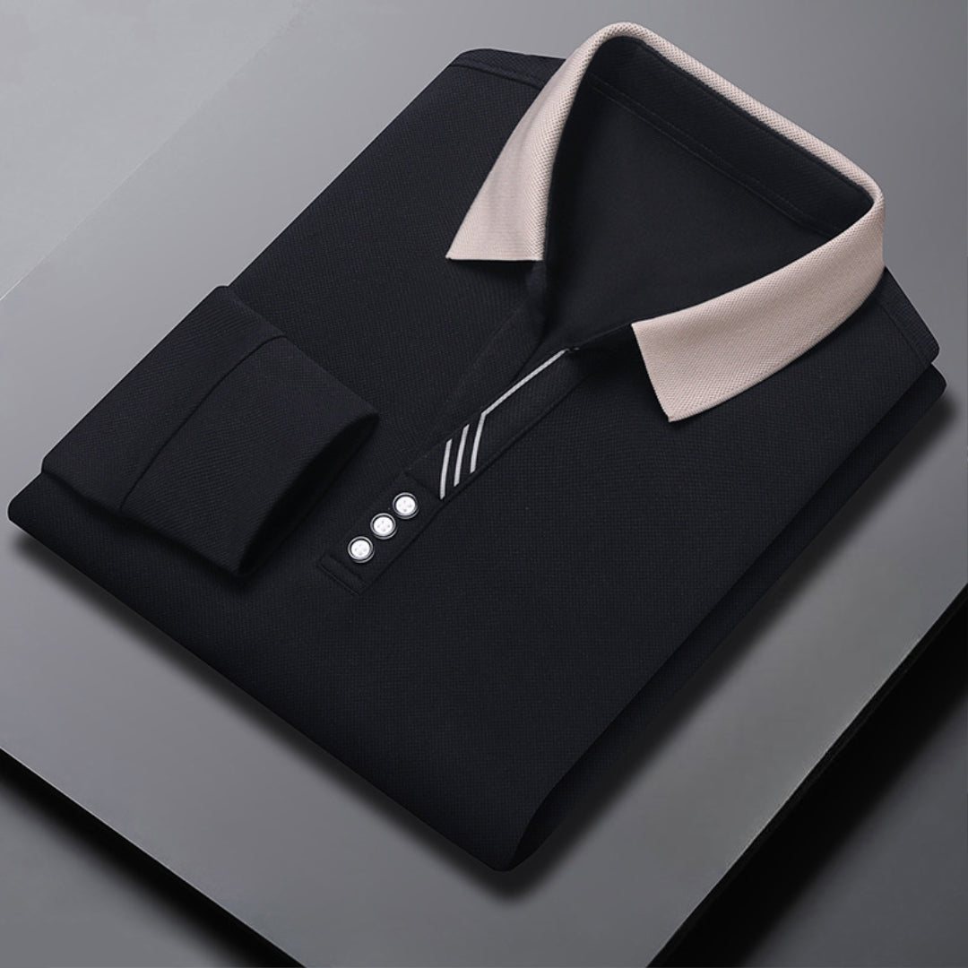 Balmoral Long-Sleeve Polo