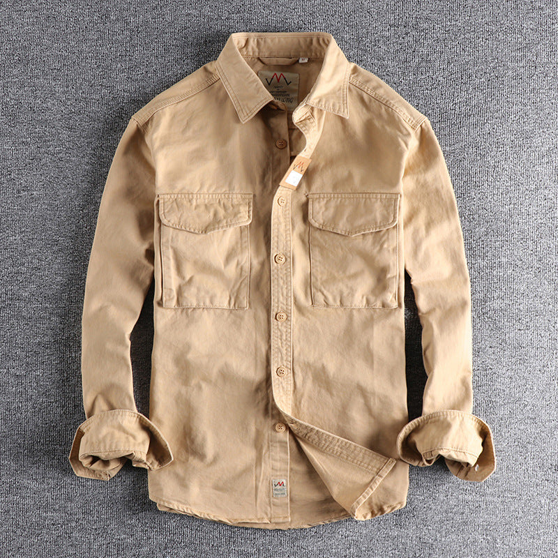 Clinton Cotton Button-Up Shirt