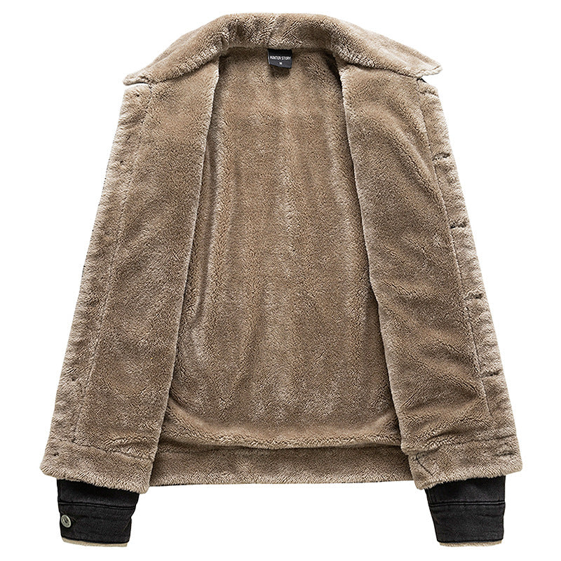 Maverick Sherpa Denim Jacket