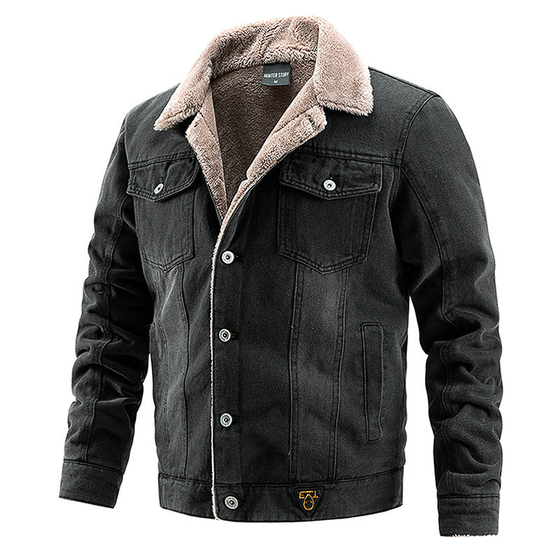 Maverick Sherpa Denim Jacket