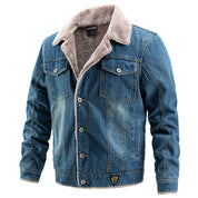 Maverick Sherpa Denim Jacket
