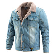 Maverick Sherpa Denim Jacket