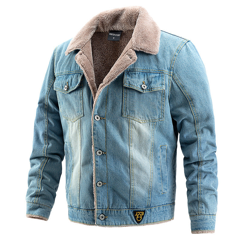 Maverick Sherpa Denim Jacket