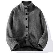 Aragon Waffle-Knit Cardigan