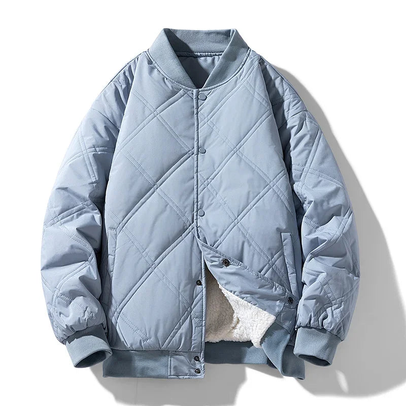 Ravenport Quilted Bomber Jacket
