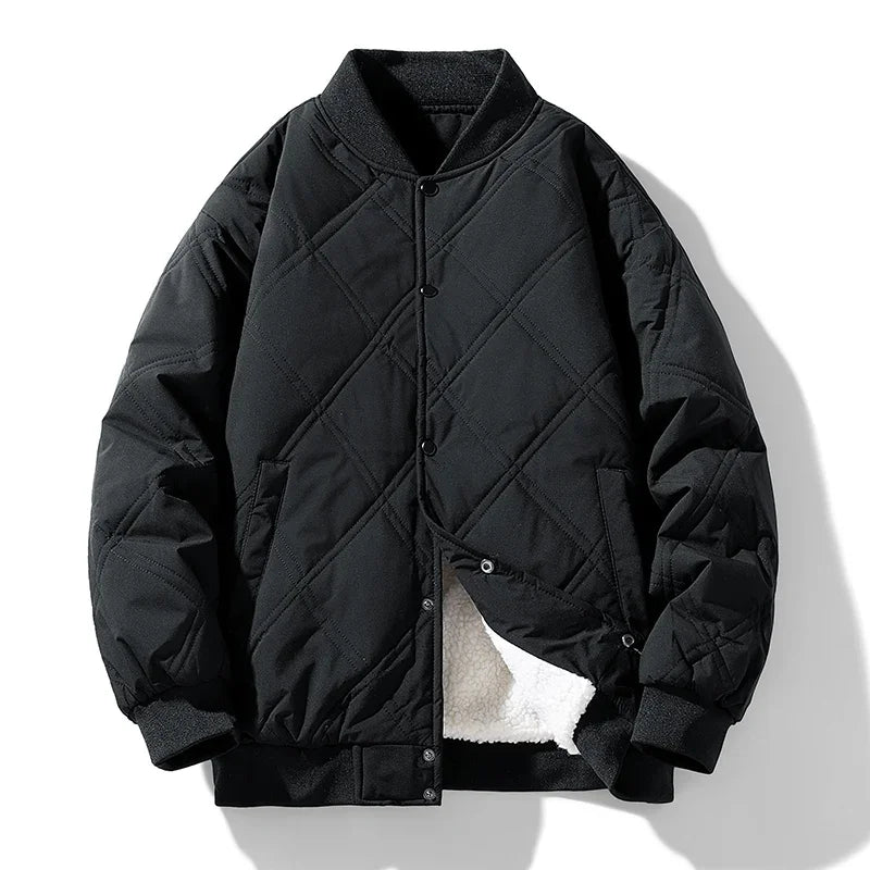 Ravenport Quilted Bomber Jacket