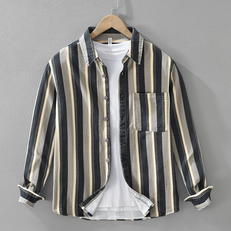 Bennett Striped Cotton Shirt