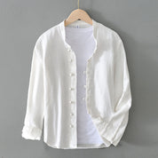 Jinzo Mandarin Collar Shirt