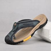 Flint Leather Thong Sandals