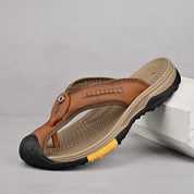 Flint Leather Thong Sandals