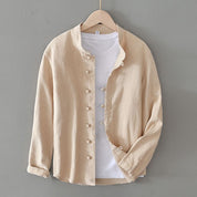 Jinzo Mandarin Collar Shirt