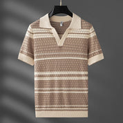 Riviera Striped Polo Shirt