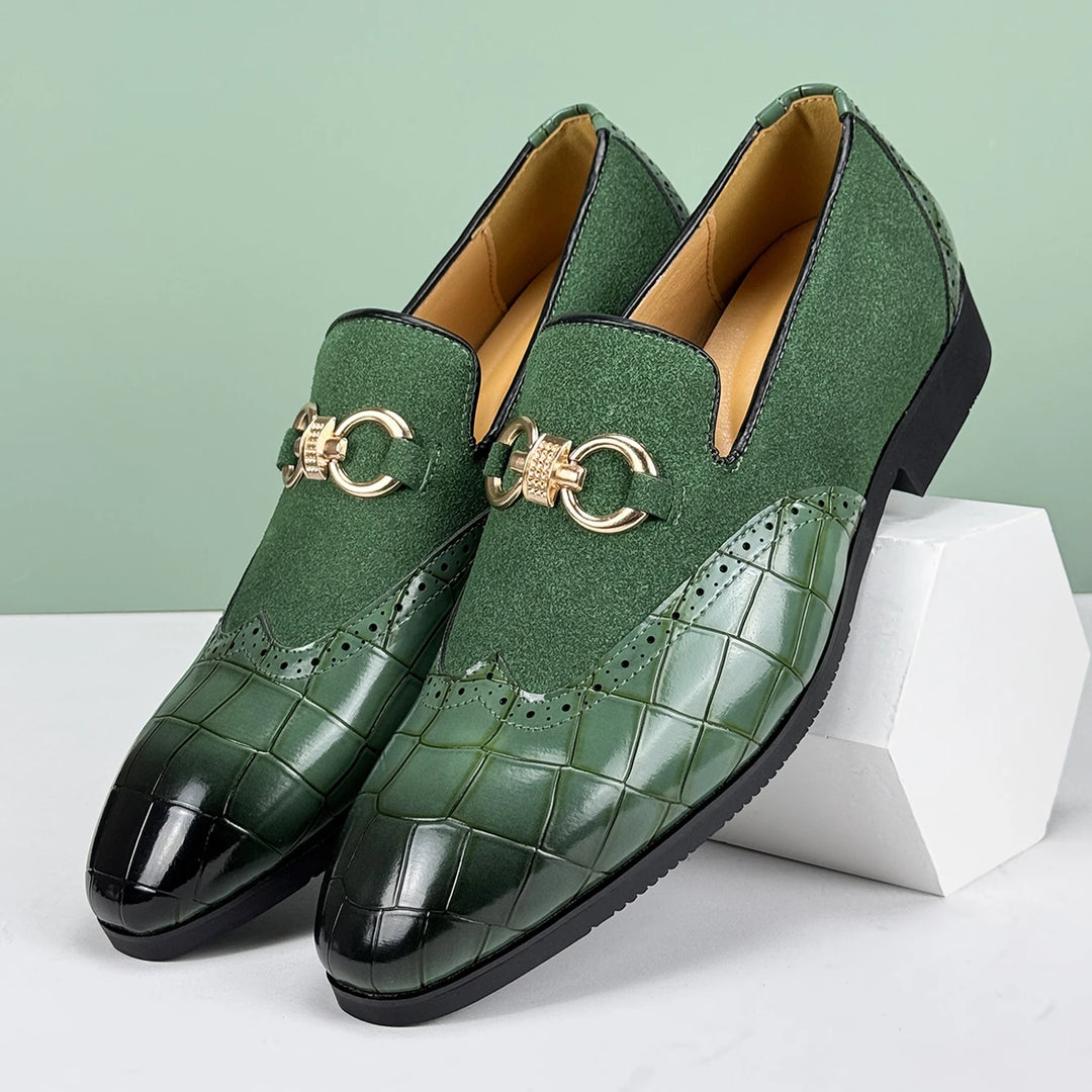 Rivello Suede Leather Loafers