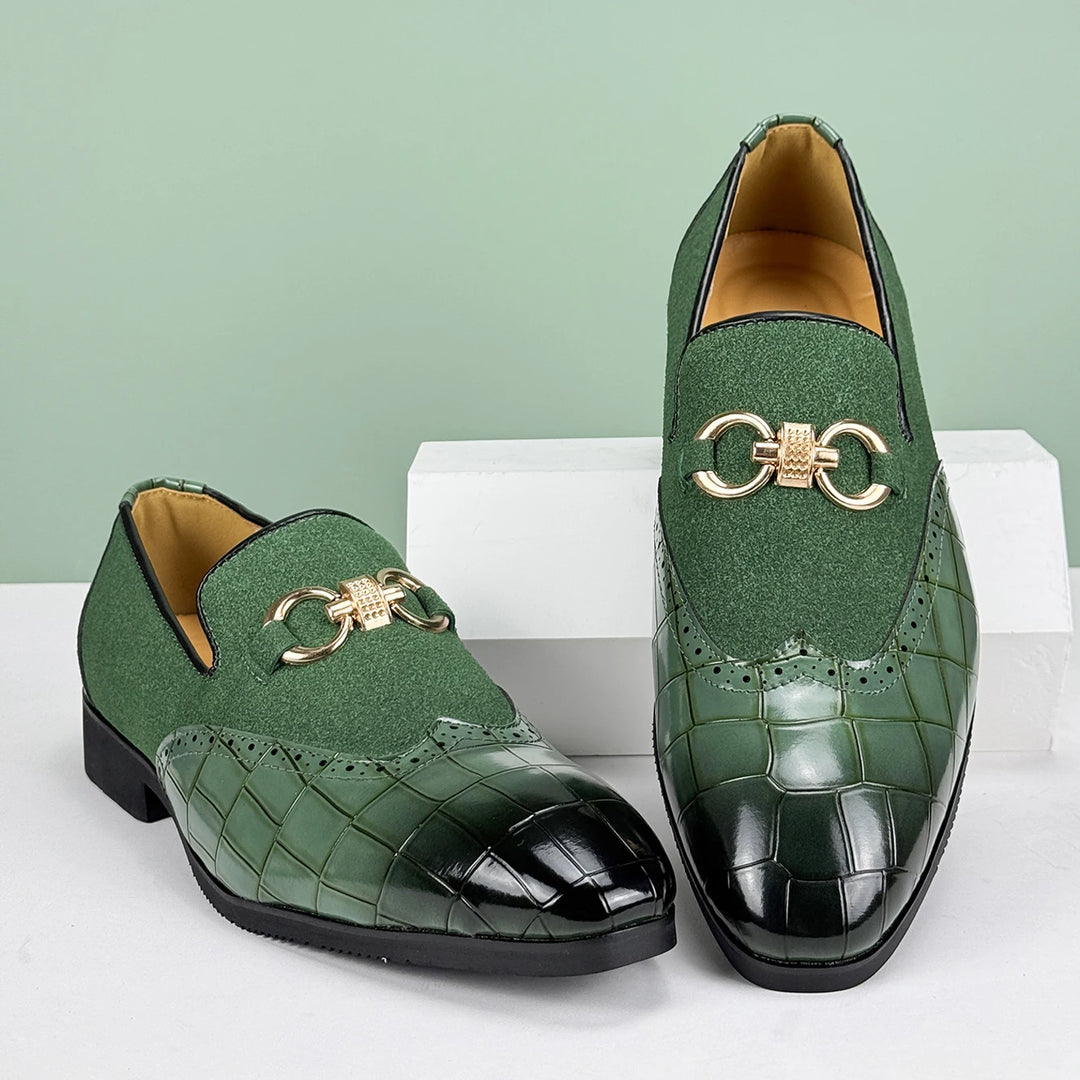 Rivello Suede Leather Loafers