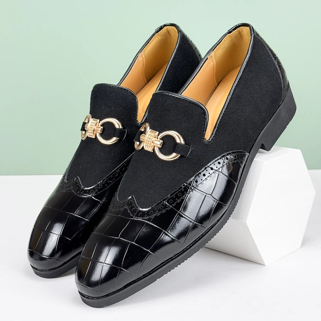 Rivello Suede Leather Loafers