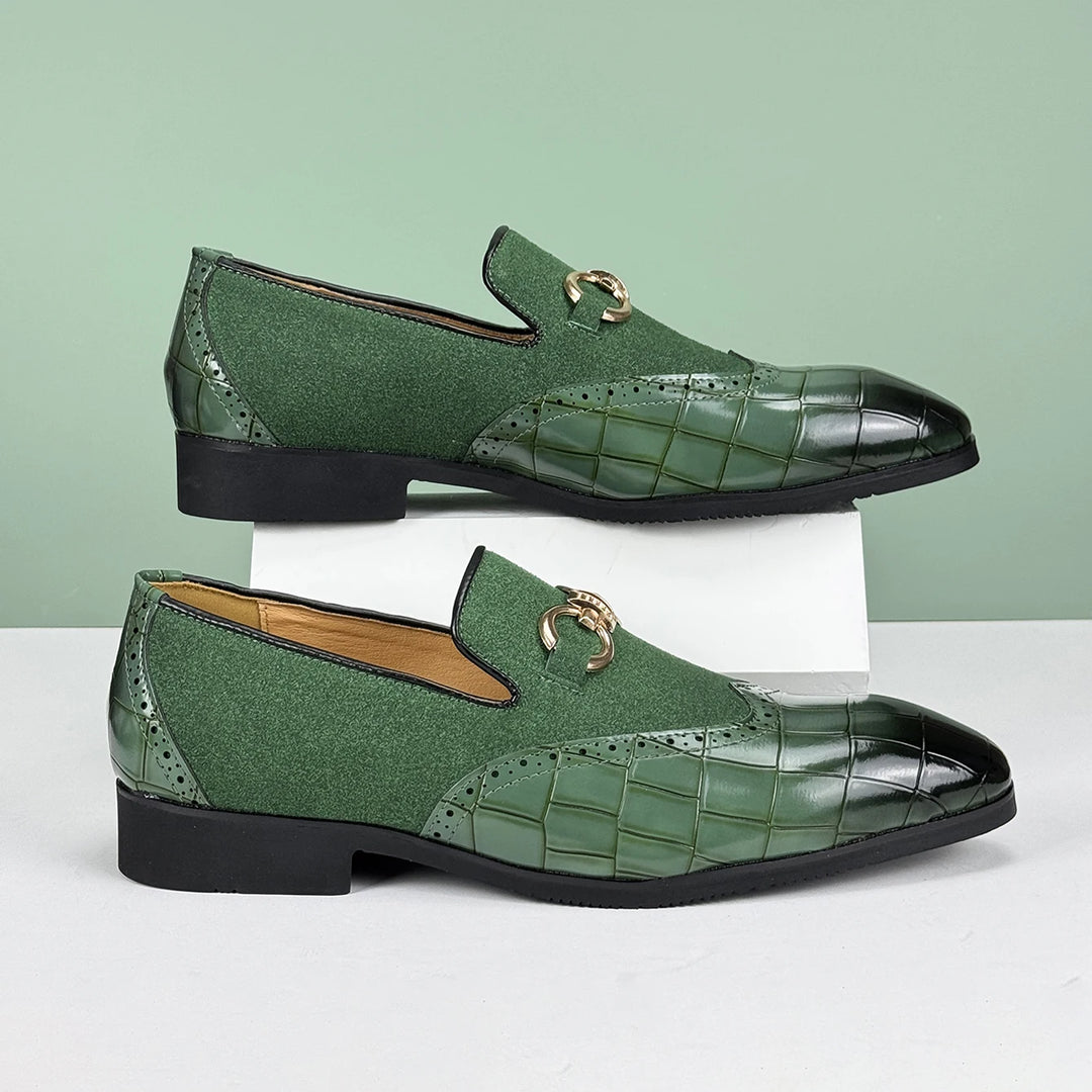 Rivello Suede Leather Loafers
