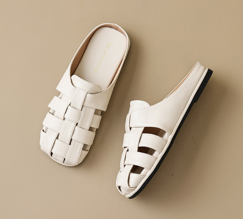Vera Woven Mule Sandals