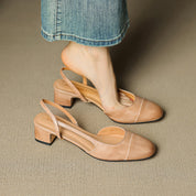 Teresa Genuine Leather Pumps