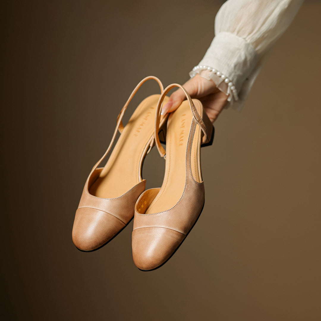 Teresa Genuine Leather Pumps