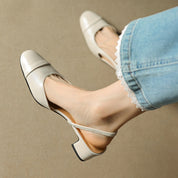 Teresa Genuine Leather Pumps