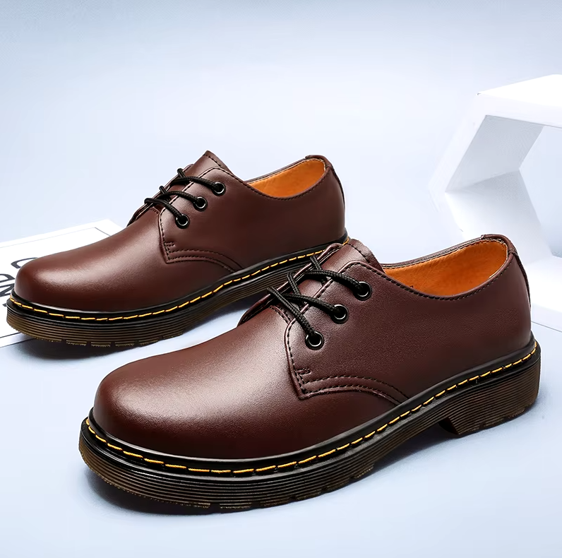 Matteo Fiore Leather Oxford Shoes