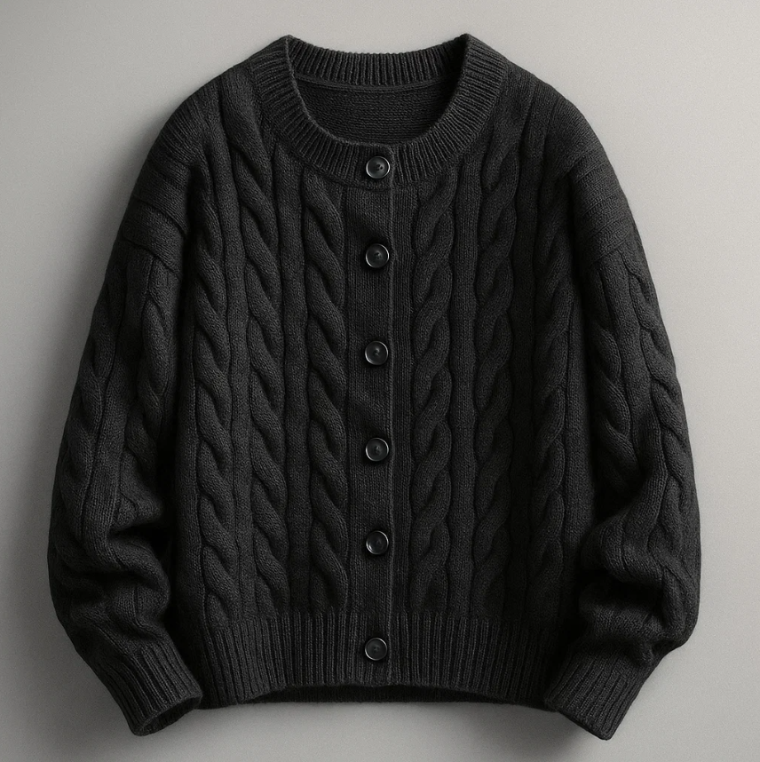 Ravenwood Cable-Knit Cardigan
