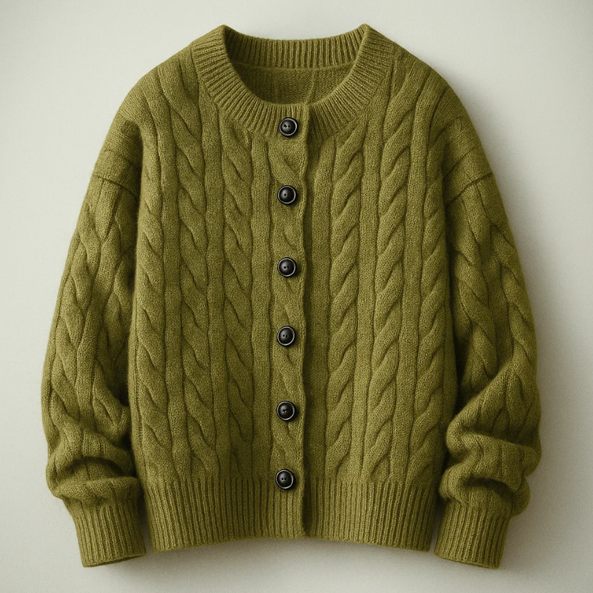 Ravenwood Cable-Knit Cardigan