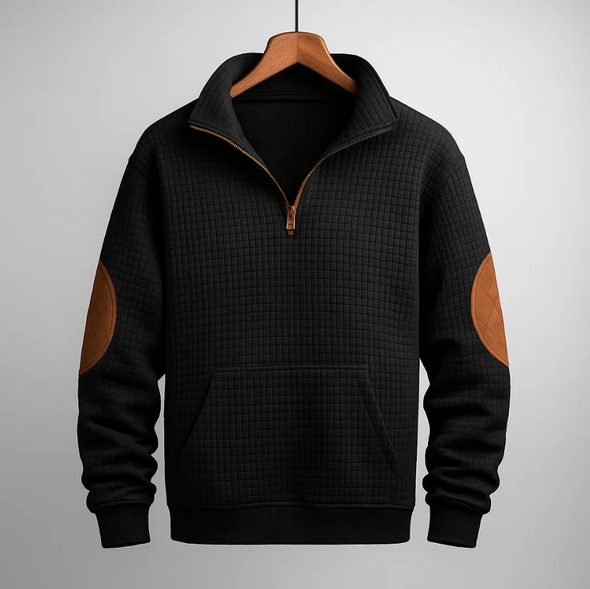 Beckham Waffle-Knit Sweater