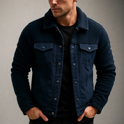 Santorini Fleece Trucker Jacket