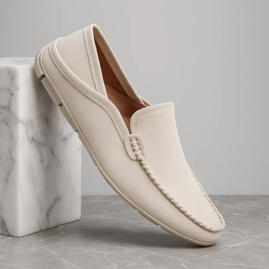 Giuliano Suede Loafers