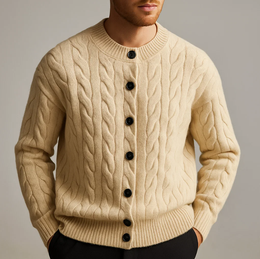 Ravenwood Cable-Knit Cardigan