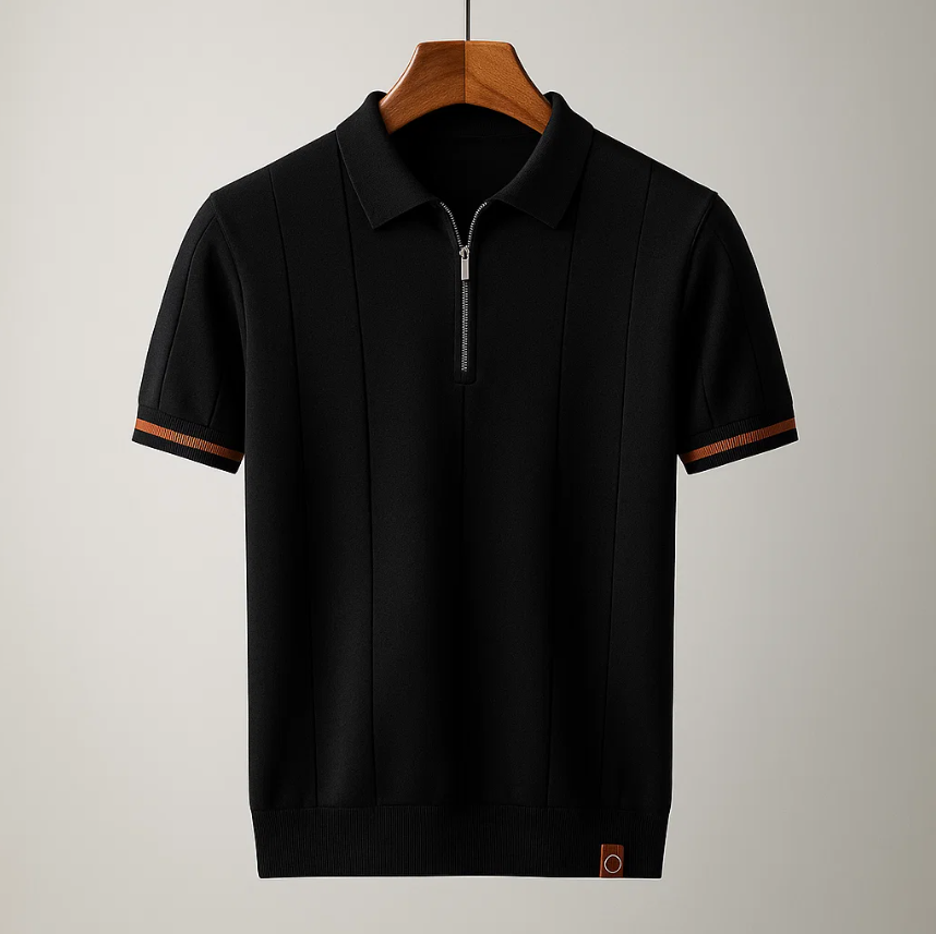 Alcott Zip Polo