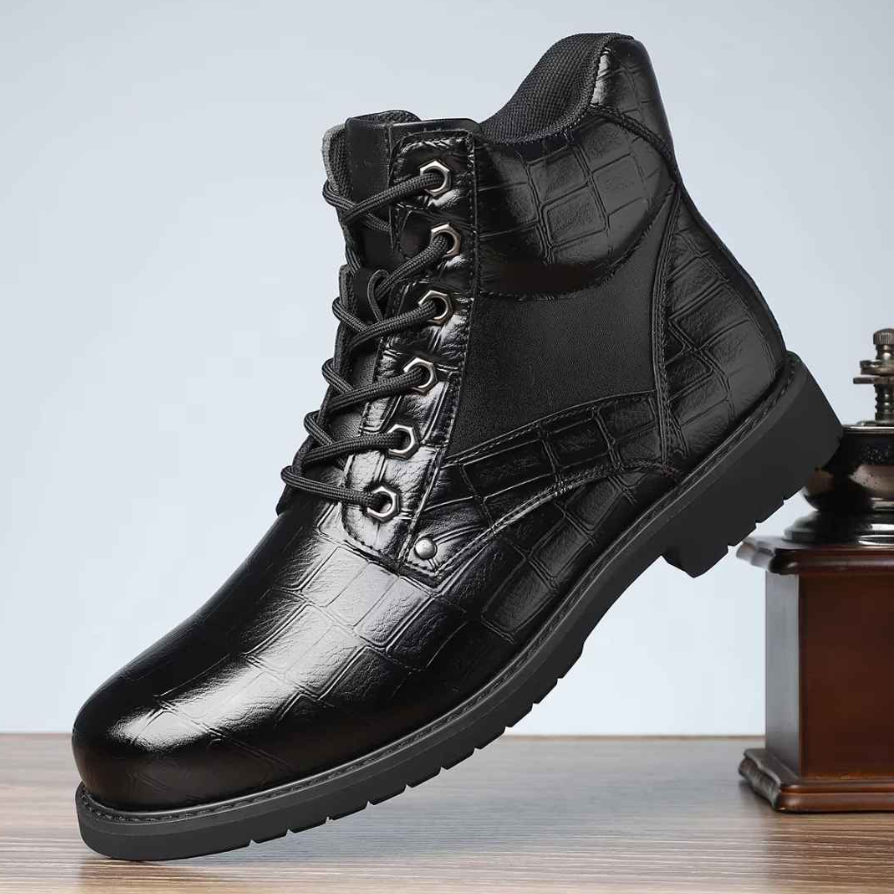 Nicola Caruso Leather Boots