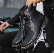 Renzo Lombardi Leather Boots